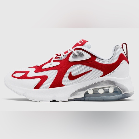 Nike Air Max 200 “White University Red” Men’s Size 8 - Picture 2 of 10